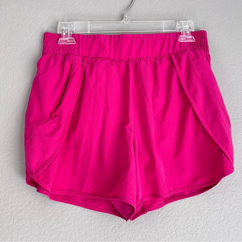 Avia Pink Athletic Shorts with Tulip Hem Women’s M